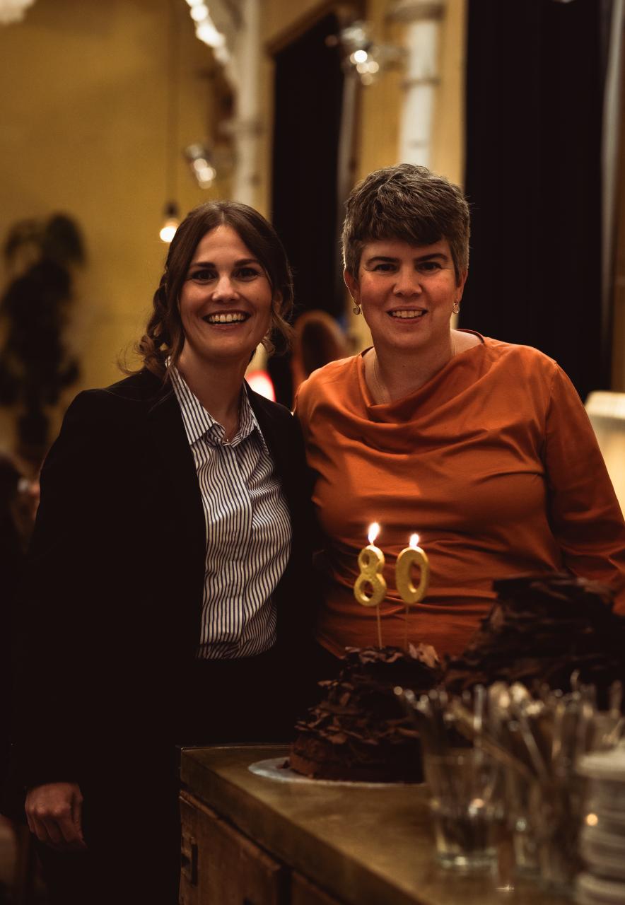 Janine Junker und Rahel Gasser